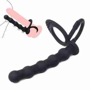 Silicone Love Knight Double Head Inserter
