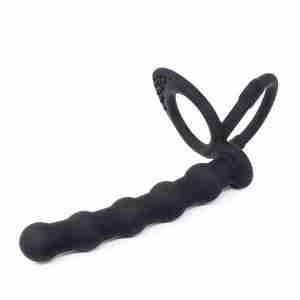 Silicone Love Knight Double Head Inserter