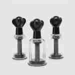 ADAMLOVEN Deluxe Nipple and Clit Triple Sucker Set