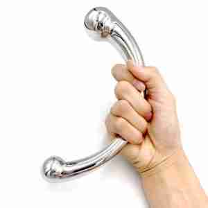 Both Ends Wand Stainless Steel Dildo