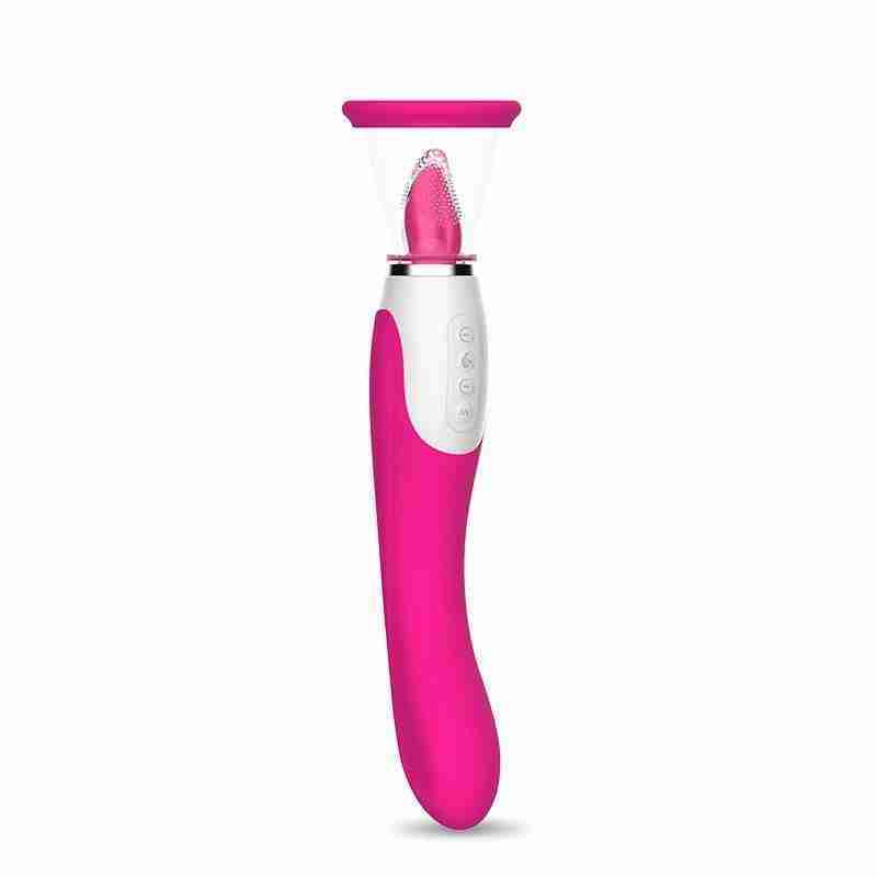 Adamloven Sucking Licking and Vibrating Pussy Pump