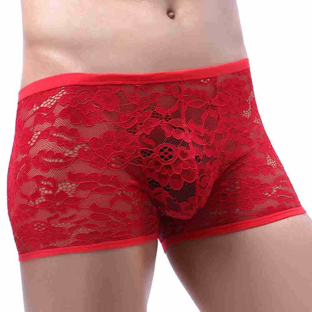 Men's Stretch Lace Mini Briefs