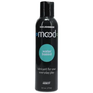 Doc Johnson Mood water based lube 6 oz bottle for condoms and toys