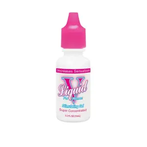 Side view of Body Action Liquid V for Women female stimulating gel