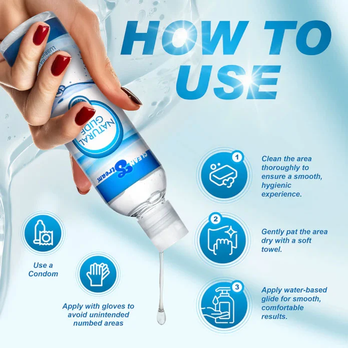 clean stream natural anal lubricant how to use guide