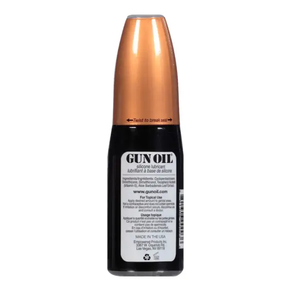 Gun Oil Silicone Lubricant - 2 oz — Silicone-Based Personal Lubricant — image 2
