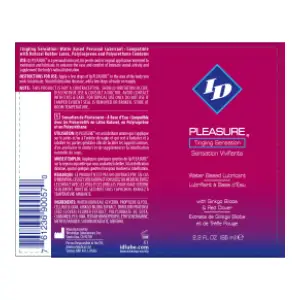 ID Pleasure 2.2 fl oz — Water-Based Personal Lubricant — image 2
