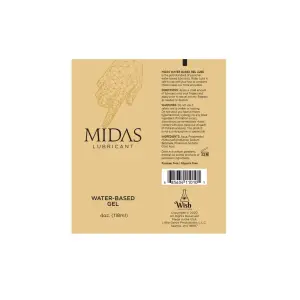Midas Lubricant - Water-Based Gel - 2 fl oz 3 Midas Lubricant - Water-Based Gel - 2 fl oz packaging or alternate view 2