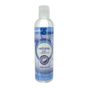 Natural Water Based Anal Lubricant 8 Oz product image
