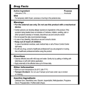 Numb Desensitizing Water Based Lubricant - 8 fl oz / 236 ml product image