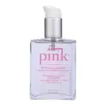 Pink 4 oz Glass Bottle Silicone Lubricant product image