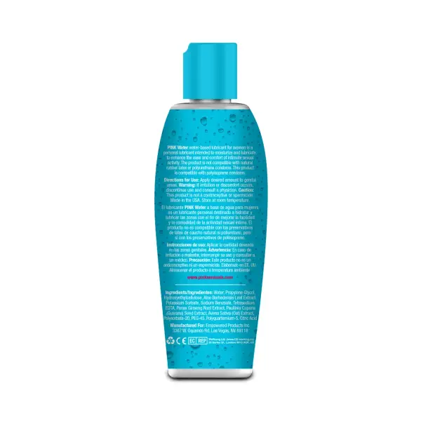 Pink Water Based Lubricant for Women - 4.7 oz / 140 ml product image