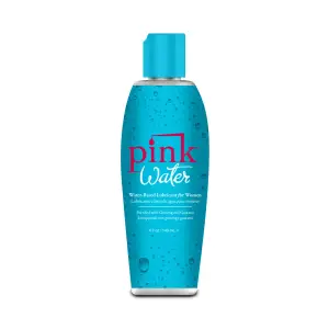 Pink Water Based Lubricant for Women - 4.7 oz / 140 ml packaging and alternate view