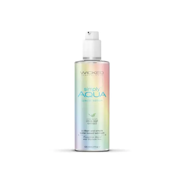 Simply Aqua Water Based Lubricant - 4 fl oz - Special Edition product image Simply Aqua Water Based Lubricant - 4 fl oz - Special Edition product image