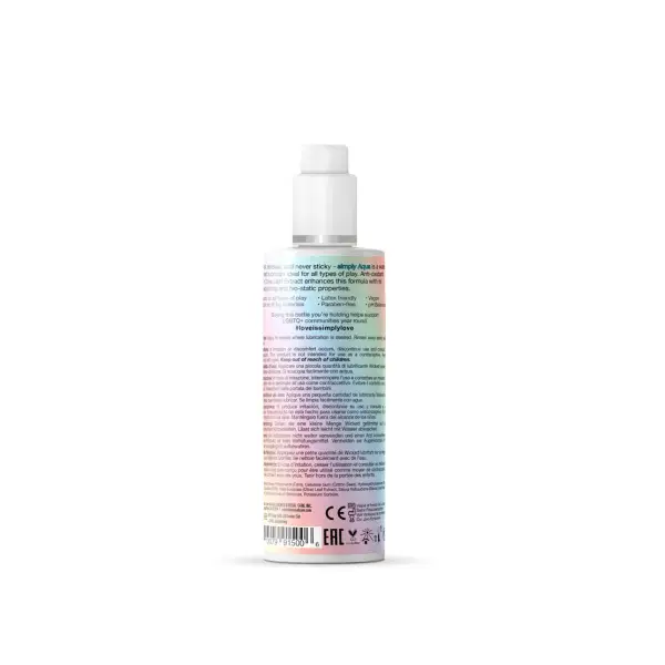 Simply Aqua Water Based Lubricant - 4 fl oz - Special Edition 1 Simply Aqua Water Based Lubricant - 4 fl oz - Special Edition packaging and alternate view