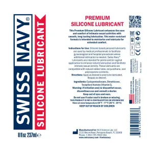 Swiss Navy Silicone Lube - 2 fl oz — Silicone-Based Personal Lubricant — image 2