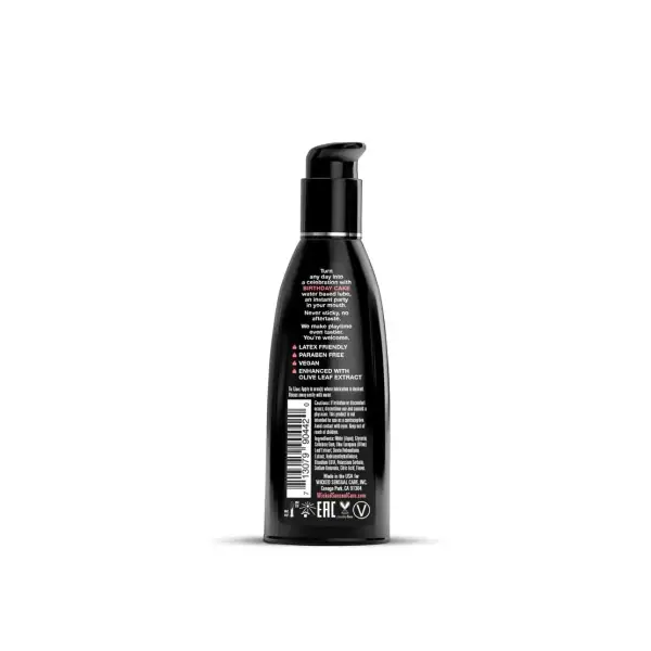 Aqua Birthday Cake Flavored Water Based Intimate Lubricant - 2 fl oz alternate product view 3