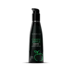 Aqua Candy Apple Flavored Water Based Intimate Lubricant - 4 fl oz product image