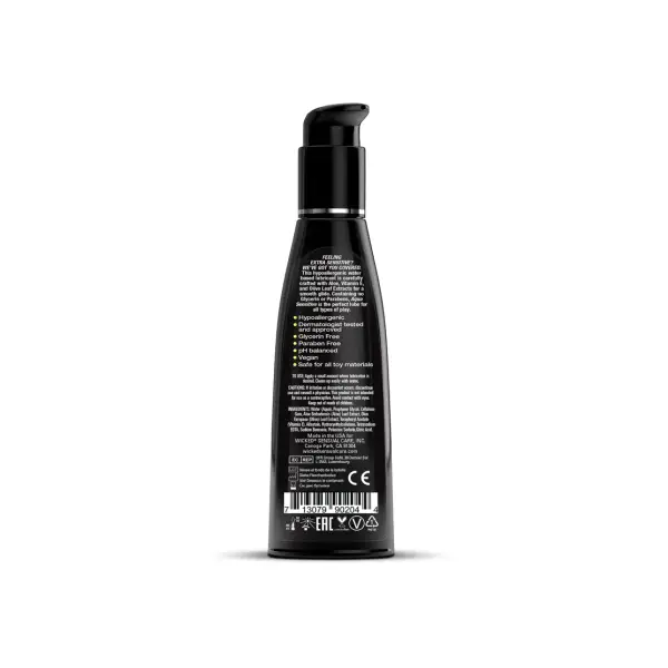 Aqua Sensitive Water-Based Lubricant - 4 fl oz packaging and alternate view