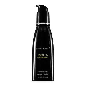 Aqua Sensitive Hypoallergenic Water Based Lubricant - 8 fl oz product image