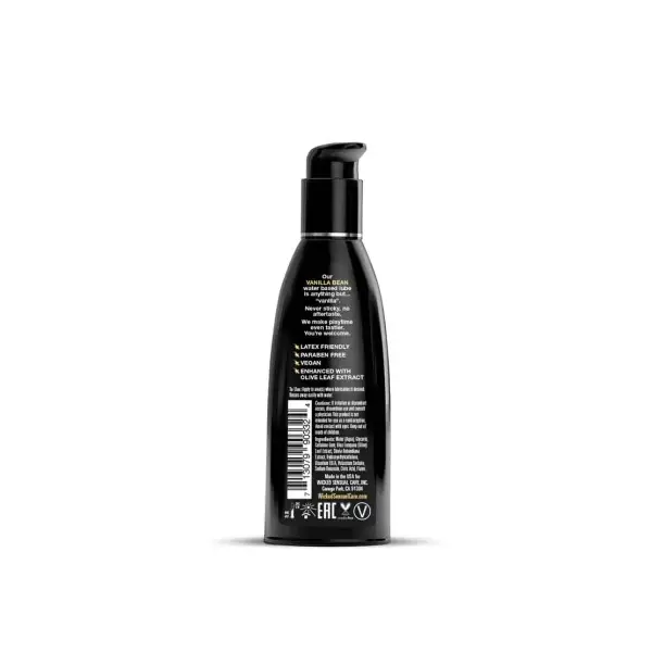Aqua Vanilla Bean Flavored Water Based Intimate Lubricant - 2 fl oz alternate product view 3
