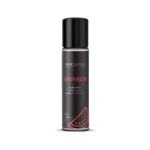 Aqua Watermelon Flavored Water Based Intimate Lubricant - 1 fl oz product image
