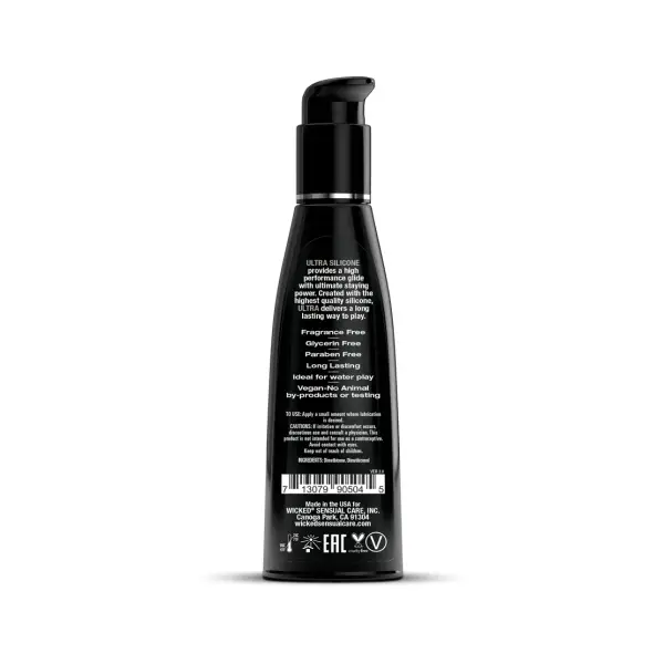 Ultra Silicone Lubricant - 4 fl oz packaging and alternate view