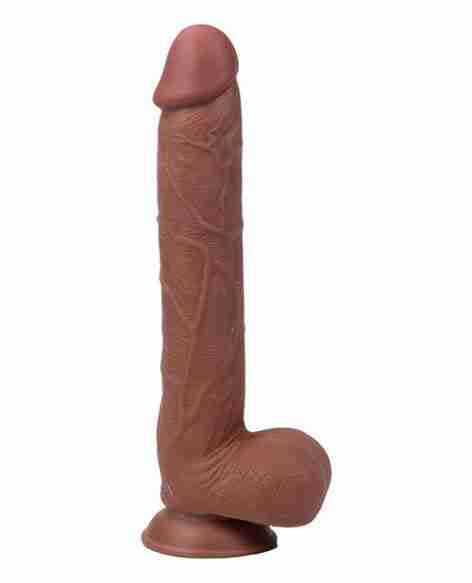 Get Lucky Real Skin 11 Dual Layer Dildo 12 Get Lucky Real Skin 11 Dual Layer Dildo - 0gEif10W