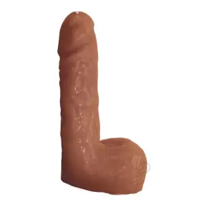 #1 Natural Realskin Squirting Penis - Brown realistic squirting dildo - product detail