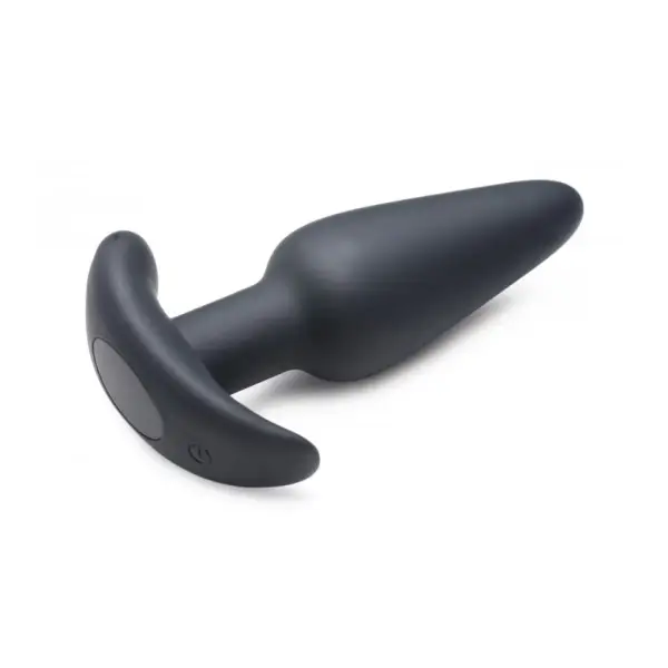 21x Silicone Butt Plug With Remote - Black - butt plugs - product image 2