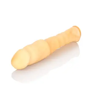 3 Inch Smooth Latex Extension - Ivory 8 3 Inch Smooth Latex Extension - Ivory smooth latex penis extension sleeve - product detail