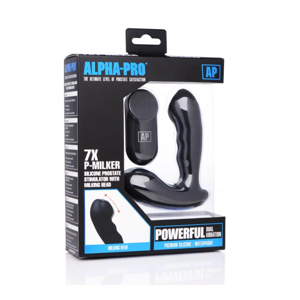 7x P-Milker Silicone Prostate Stimulator With Milking Bead prostate massager - main image