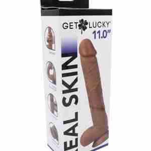 Get Lucky Real Skin 11 Dual Layer Dildo 39 Get Lucky Real Skin 11 Dual Layer Dildo - Image 11