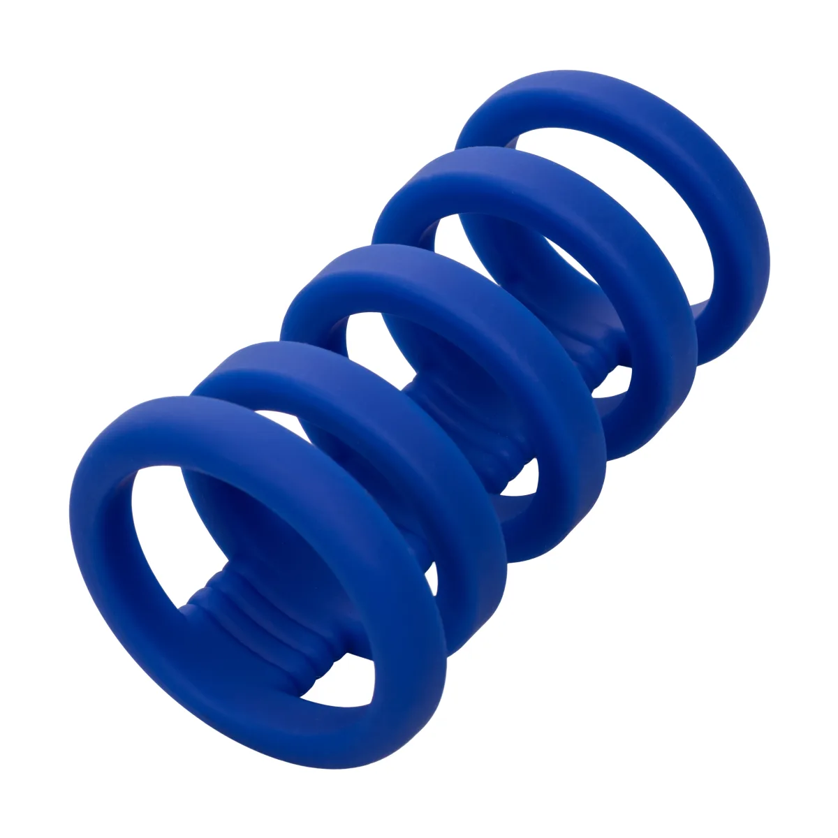 Admiral Xtreme Cock Cage- Blue beginner cock ring - alternate angle