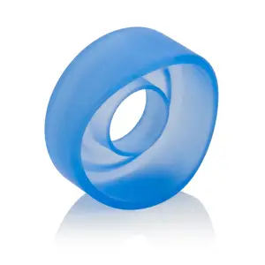 Advanced Silicone Pump Sleeve - Blue penis pump sleeve - packaging view