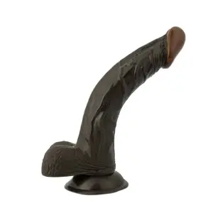 Afro American Whoppers - Brown thick brown dildo - retail packaging