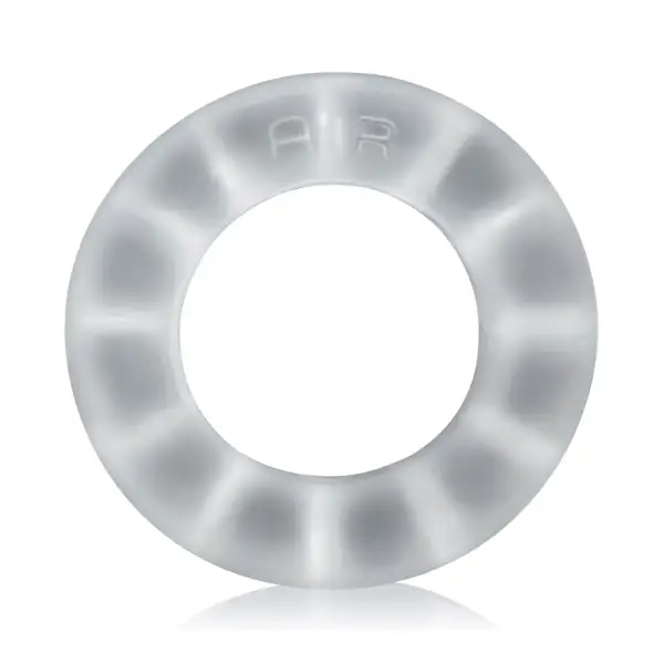 Air Super-Lite Airflow Cockring - Clear Ice - cock ring - product image 4