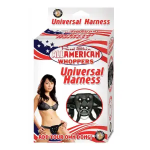 All American Whoppers-Universal Harness-Black - strap on dildo harness - product image 2