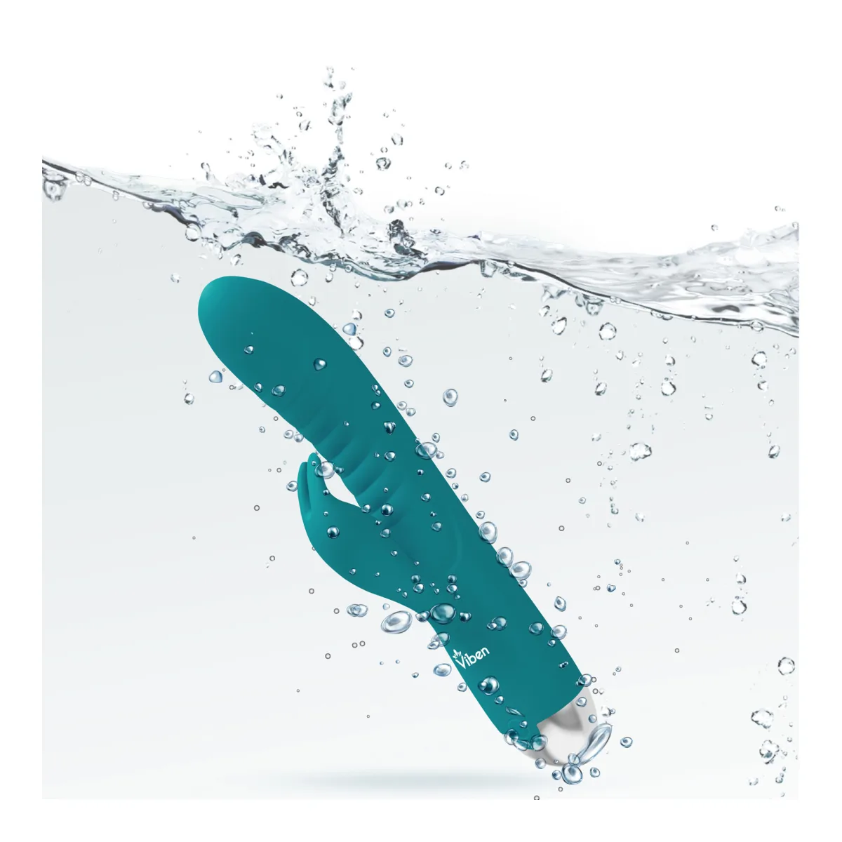 Alluring Come Hither Rabbit - Ocean – dual rabbit vibrator