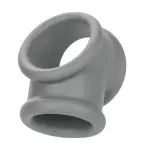 Alpha Liquid Silicone Precision Ring - Gray cock ring - main image