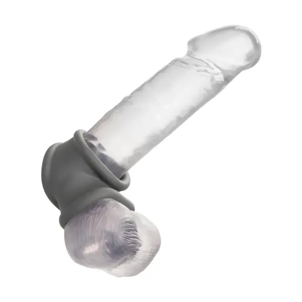 Alpha Liquid Silicone Precision Ring - Gray cock ring - packaging view