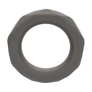Alpha Liquid Silicone Prolong Prismatic Ring - Gray best cock ring for men - packaging view