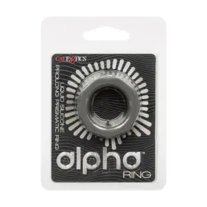 Alpha Liquid Silicone Prolong Prismatic Ring - Gray best cock ring for men - additional view