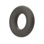 Alpha Liquid Silicone Prolong Set of 2 - Black/gray cock ring - main image