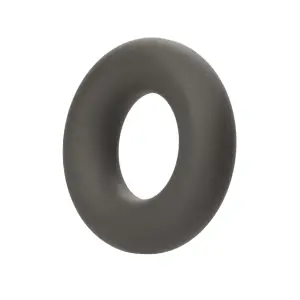 Alpha Liquid Silicone Prolong Set of 2 - Black/gray cock ring - main image
