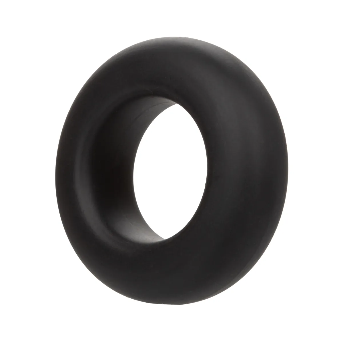 Alpha Liquid Silicone Prolong Set of 2 - Black/gray cock ring - alternate angle