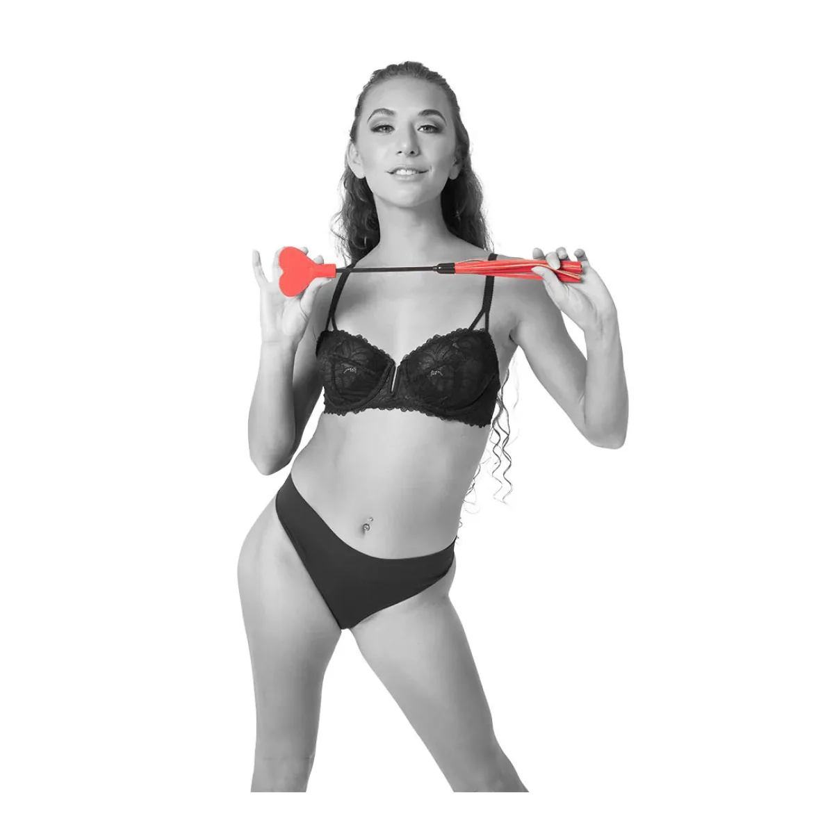 Amor Crop - Red riding crop / impact toy - product detail