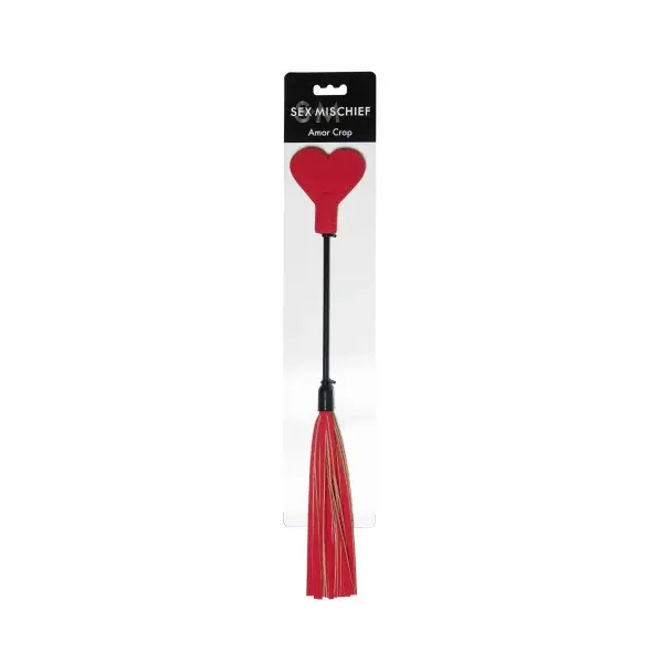 Amor Crop - Red riding crop / impact toy - product detail