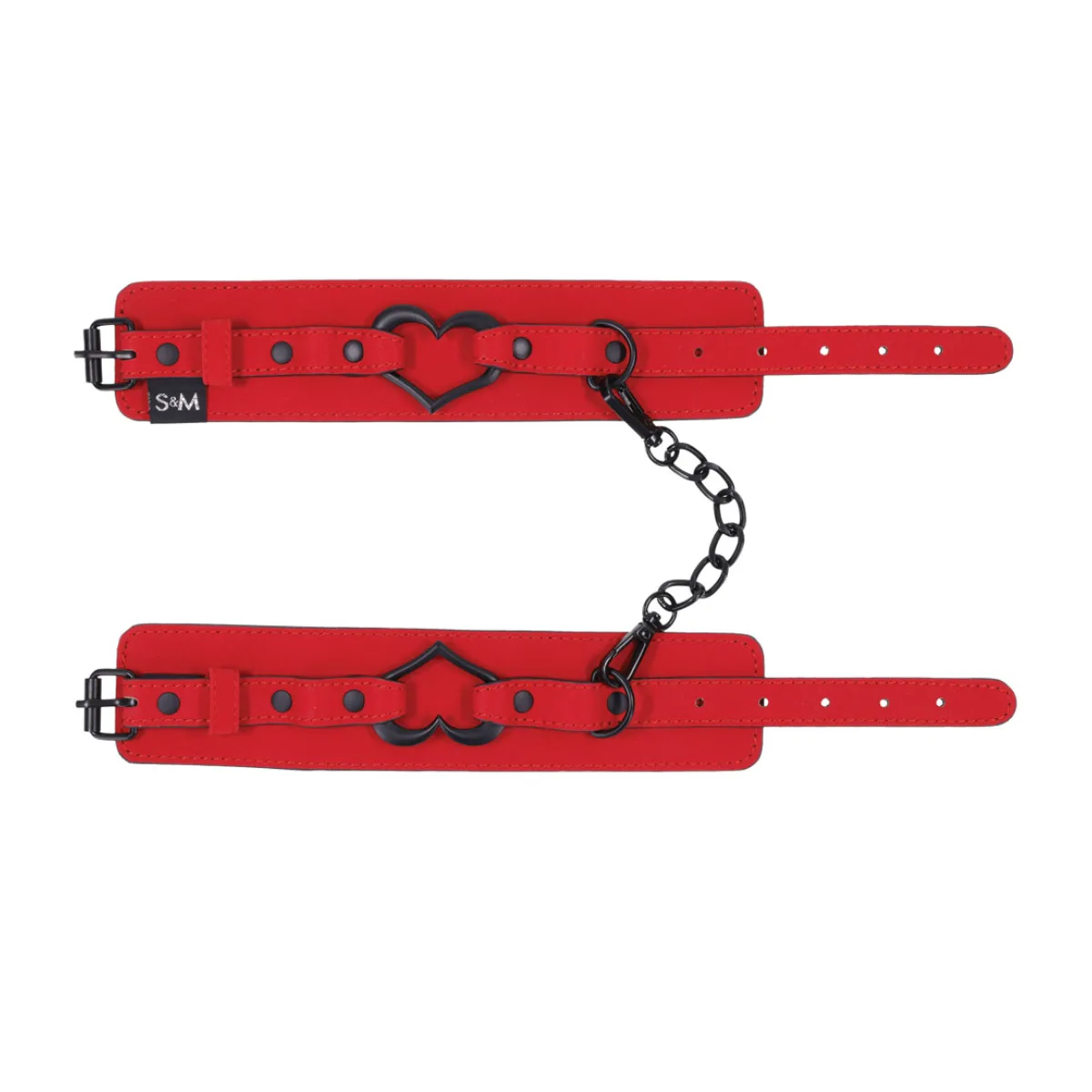 Amor Handcuffs - Red bondage cuffs - main image