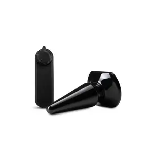 Anal Adventures - Basic Vibrating Anal Pleaser - Black vibrating anal balls - packaging view